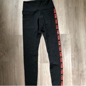 PINK high waisted leggings